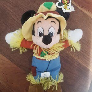 - Mickey Mouse Scarecrow plush